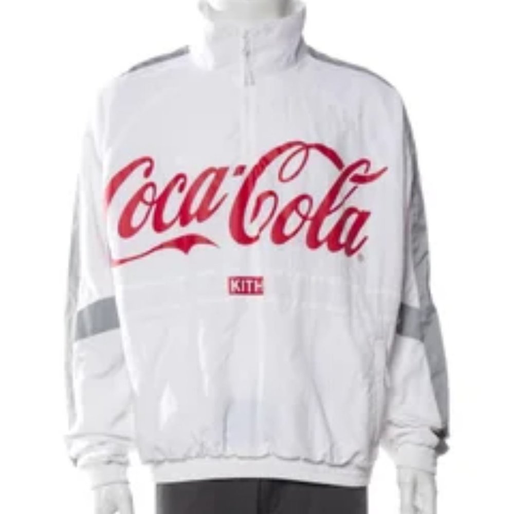 KITH X COCA-COLA Nylon Graphic Print Windbreaker
